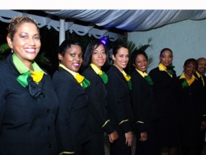 Hostesses Fly Jamaica