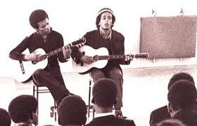 Bob Marley and Johnny Nash