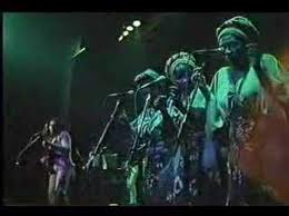 Bob Marley (far left) & The I Threes
