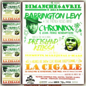 Chronixx:ParisFlyer