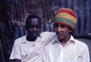 Vincent Ford & Bob Marley in 1981