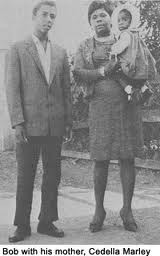 Bob Marley & his mother Cedella Booker