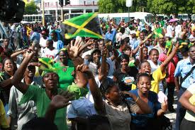 Jamaicans on the march