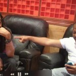 Fabian Marley & his manager Clayton Thomas