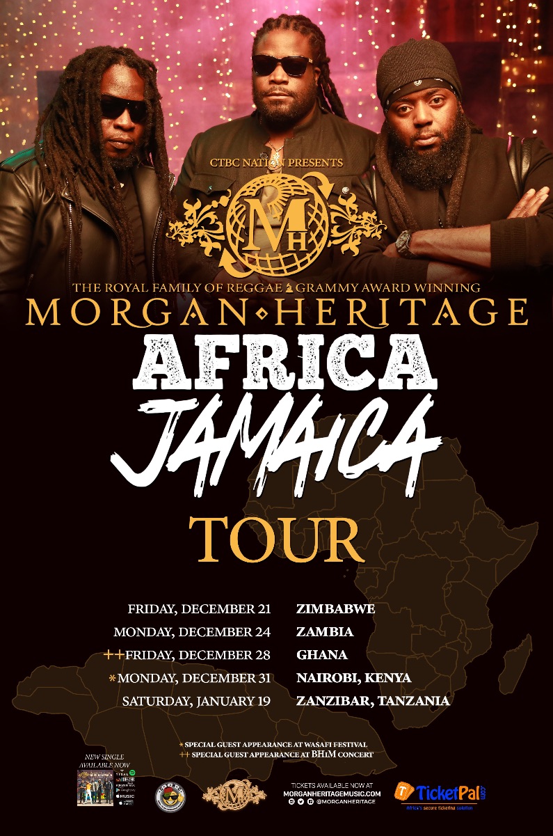 morgan heritage africa tour 2022